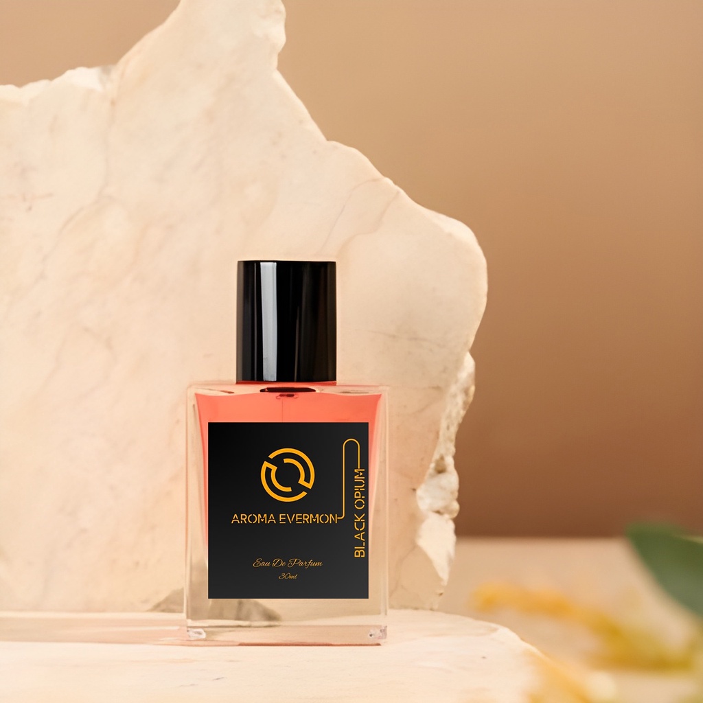 Parfum Black Opium Inspired by Aroma Evermon Perfume 30ml Tahan Lama Seharian Awet Parfum Pria Wanit