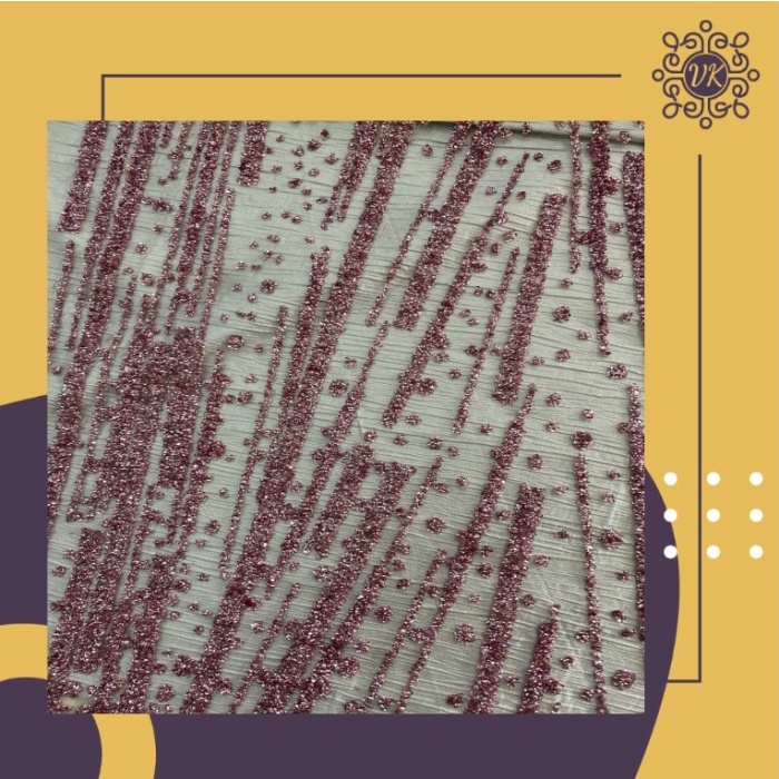 Kain Tile Glitter Sequin/ kain tule glitter sequin