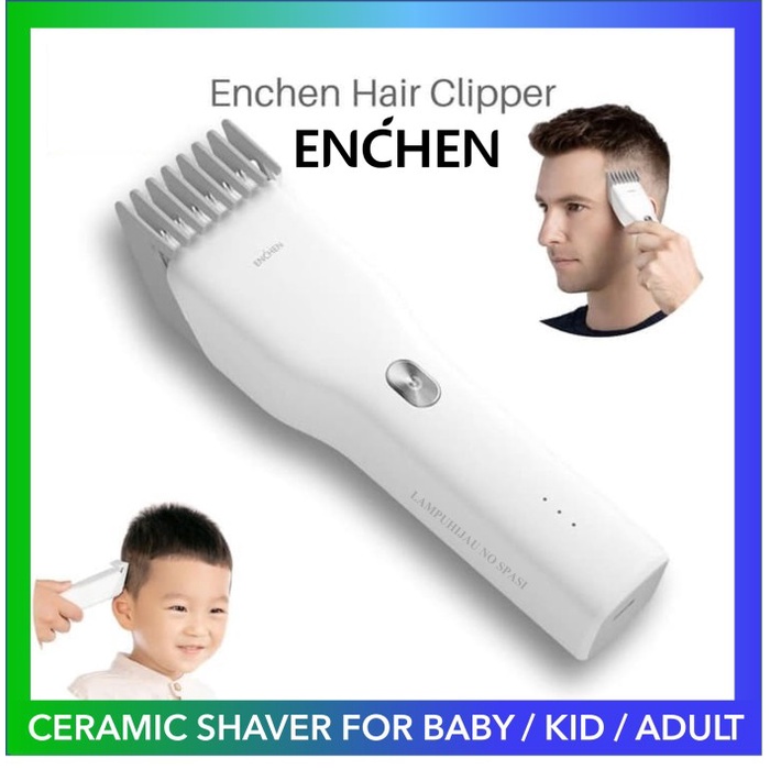 Pencukur Rambut Pisau Keramik Tanpa Kabel ENCHEN Hair Clipper BOOST