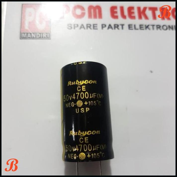 ELCO 4700UF 50V RUBYCON [PCME]