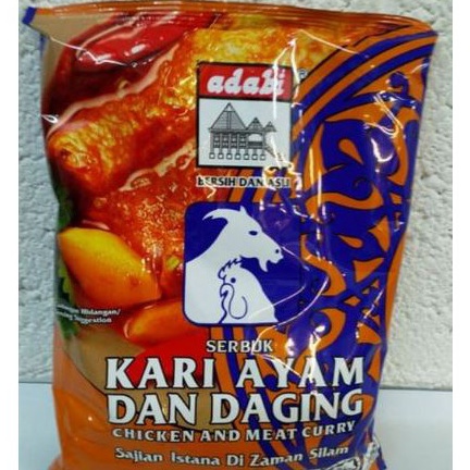 

➣✷✮ Bumbu Kari Ayam dan Daging Adabi Halal Bumbu Adabi Makanan Kare Kari Instan Ready stock