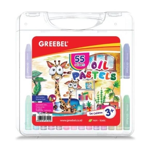 

Terbaik Krayon Greebel Kids Oil Pastel Crayon 55 Color/ Warna Pengiriman Cepat