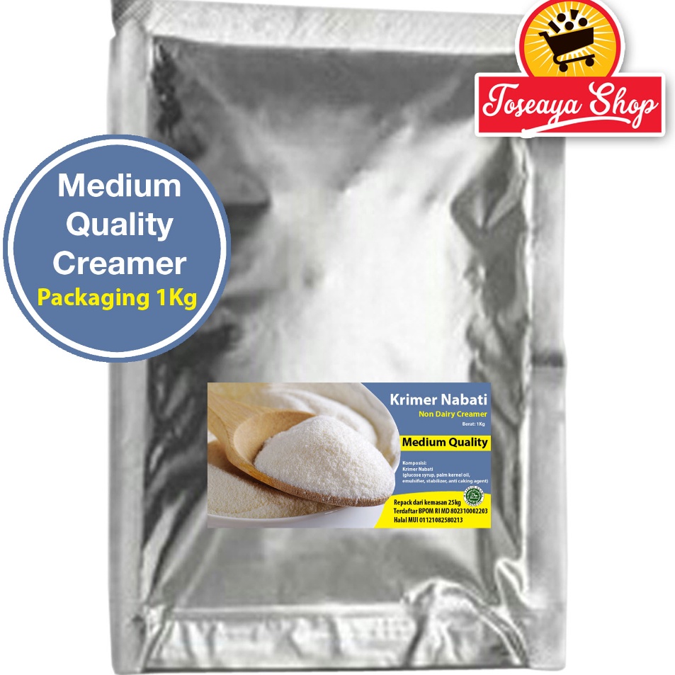 

Best Product Krimer/Creamer Non Dairy -Medium Quality- 1kg Termurah Terlaris