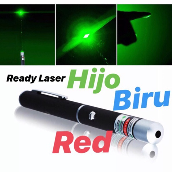 ←➲❊✩ Laser Pointer Senter Pen Laser Laser Biru Merah Laser Blue Red Laser Terbaru