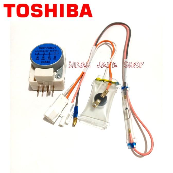 Promo Timer Defrost Fuse Kulkas TOSHIBA 2 Pintu 1 Set Murah 802