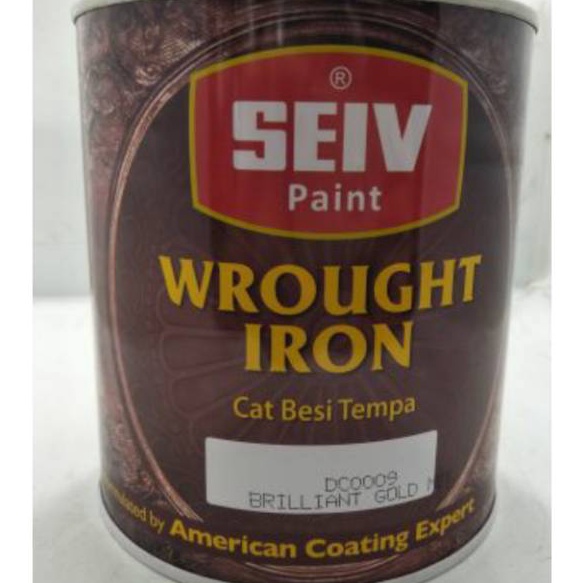 

Ready Cat SEIV wrought iron DC0009 Brilliant gold metalic / Cat besi tempa emas Model Terkini