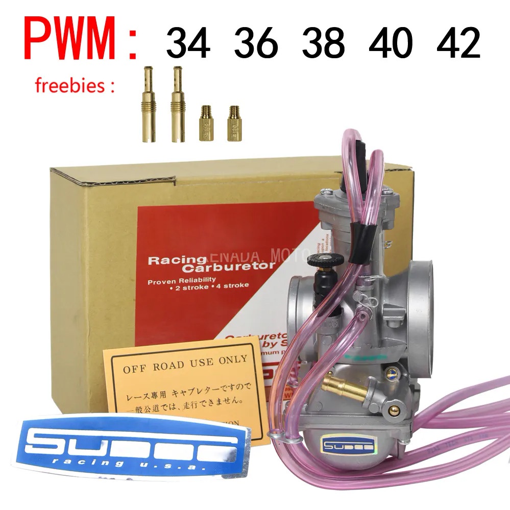 ❤PWM 34 36 38 40 42mm For Keihin Carburetor Universal Shift Karts 2T Racing Motorcycle Scooter ATV K