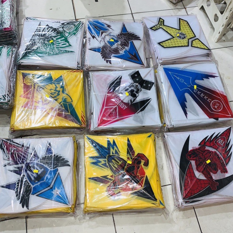 SALE (1 Pack) Layangan Sukoi Standar kualitas diatas sukoi sayur murah bagus/ grosir layangan sukoi 