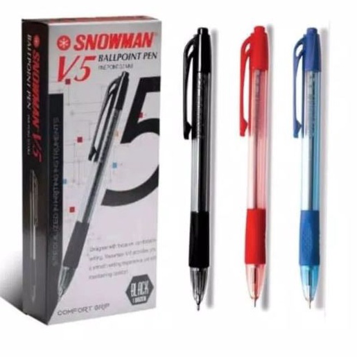 

TFYG4393 Terbaru PULPEN / PEN SNOWMAN V5 [LUSIN- 12 PCS]