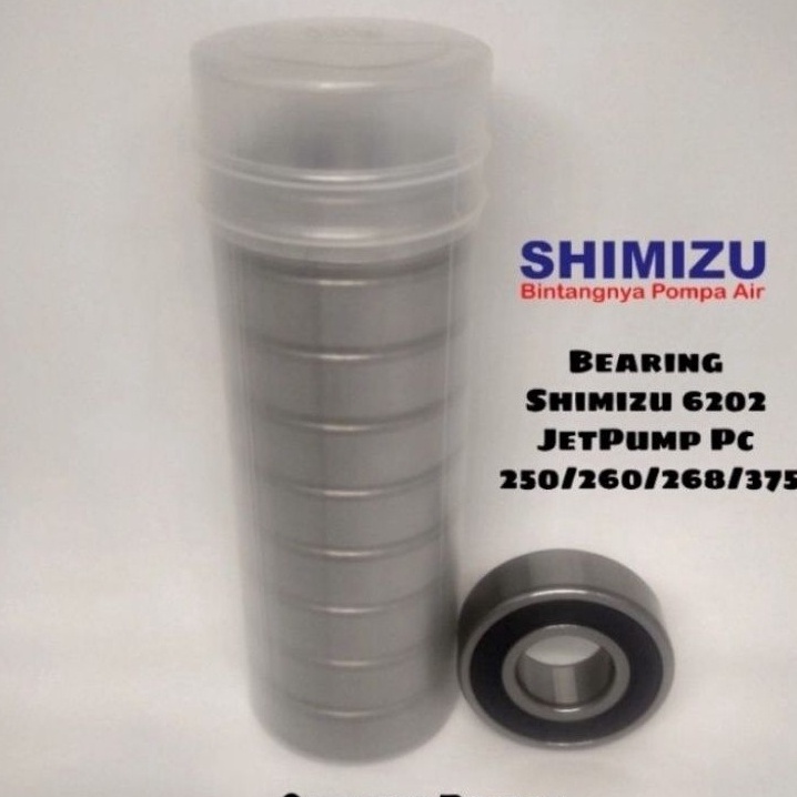 ¯ Bearing / Klaher / Laher 6202 Pompa Air Shimizu JetPump 226/230/250/260/268/375 Asli Original Ori 