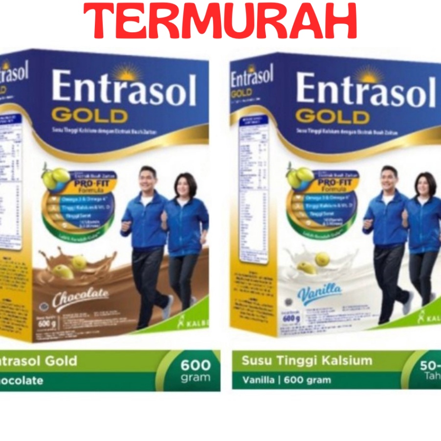 

XWYX9070 HOT Entrasol Gold vanila dan chocolate 580 gr/600gr