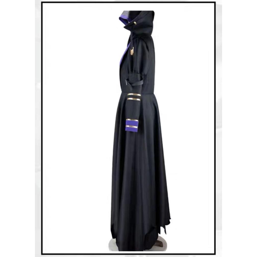 Anime The Eminence In Shadow Shadow Cosplay Costume Men'S Shadow Black Outfits For Halloween Suit Cu