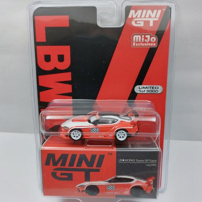 CHASE MiniGT Mini GT 290 LB WORKS Toyota GR Supra Liqui Moly