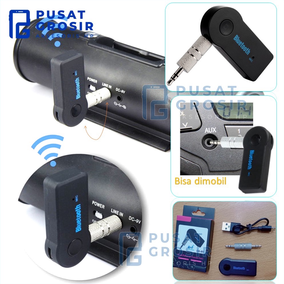 MALL  Bluetooth Receiver CK-05 CK05 blutut jack audio 3.5mm blutooth USB car Mobil bluetoot