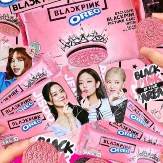 

READY SNACK VIRAL OREO BLACKPINK OREO KOTAK OREA KOREA ISI 18 KEPING khususss