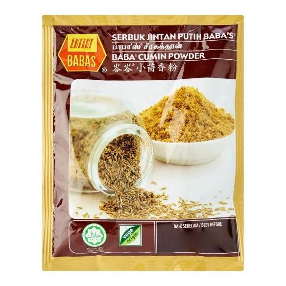 

^^^^^] CUMIN POWDER BABA'S 70G / SERBUK JINTAN PUTIH