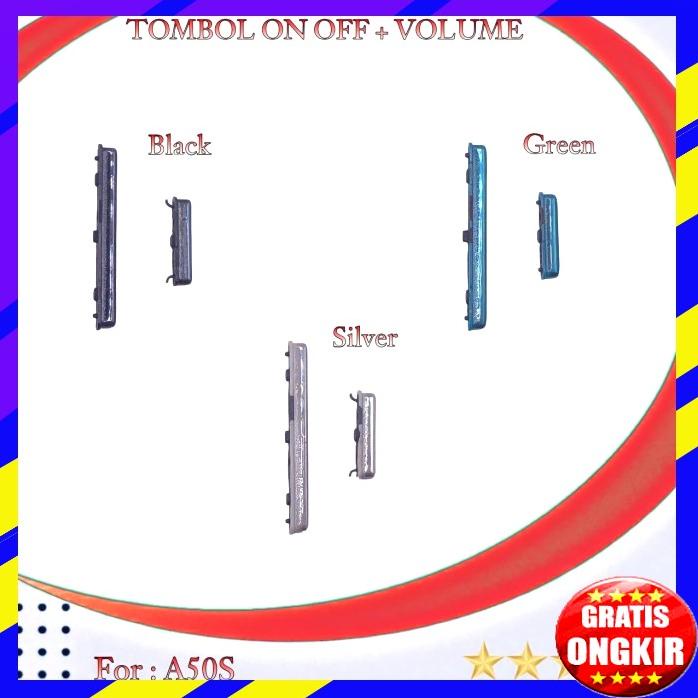 Tombol On Off + Volume Samsung A50S New
