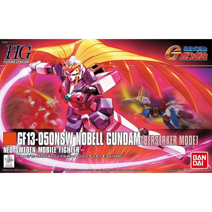 ✅COD Hg / Hgfc 1/144 Nobel Gundam Berserker Mode Bisa Sameday