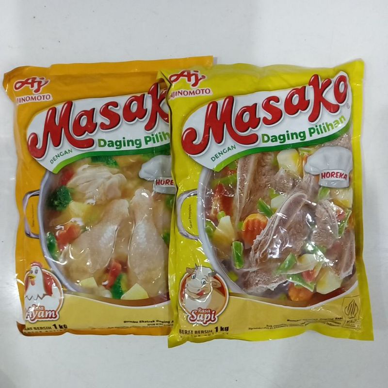 

Masako Bumbu 1 kg Ayam , Sapi