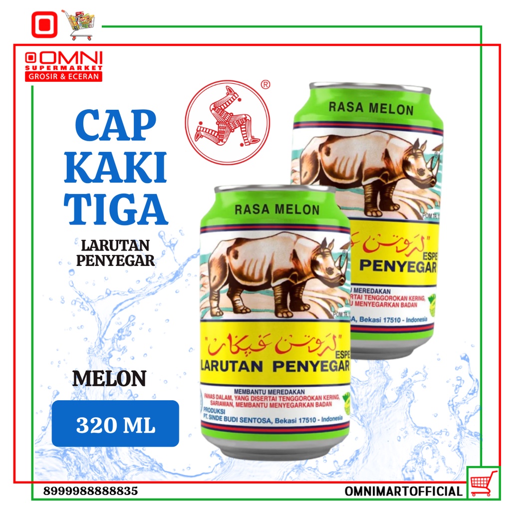 

Cap Badak Larutan Can Kaleng Melon 320 Ml