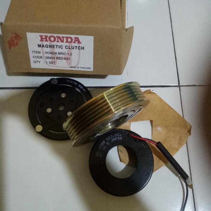 ✨New Ori Puli Pulley Kompresor Ac Brio Diskon