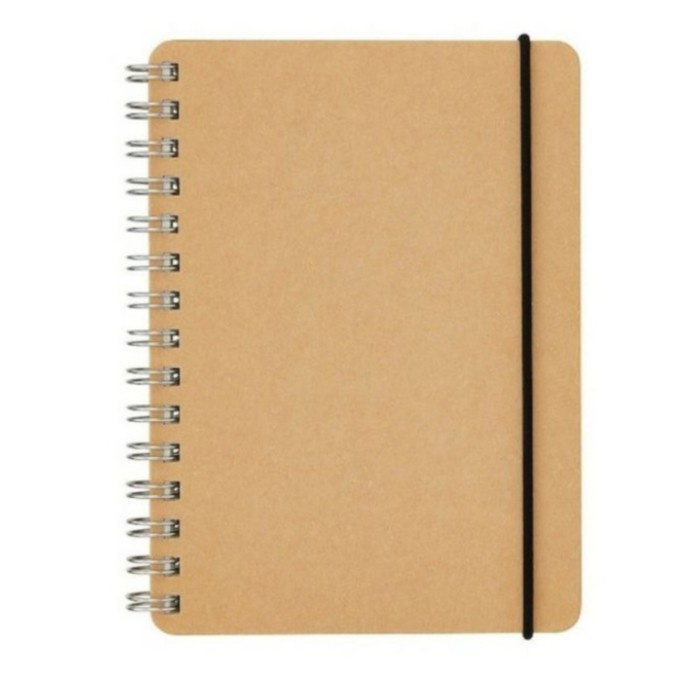 

Terlaris Muji Hight Quality Double Ring Note Dot Grid A6/A5 Buku Titik