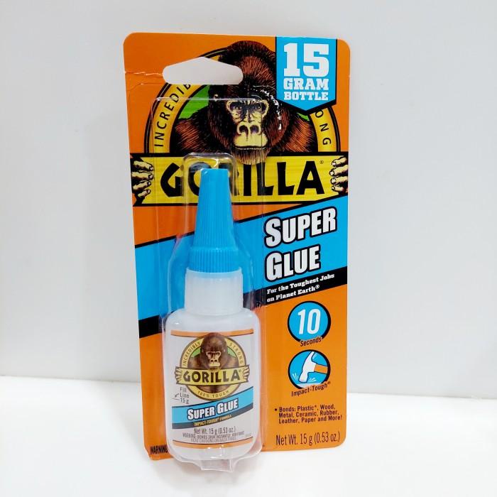 

Gorilla Super Glue 15Gr - Clear