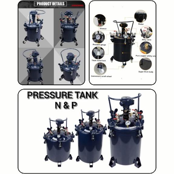 Pressure Tank | Paint Tank | Alat Aduk Chat 20 L