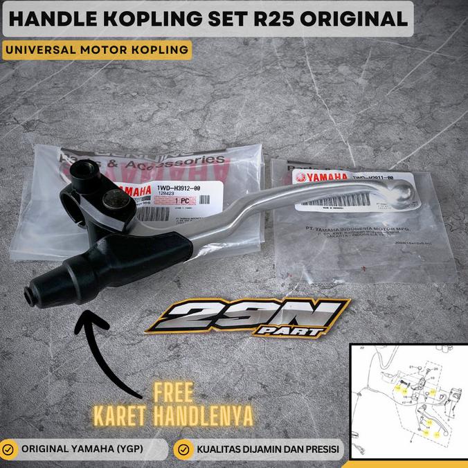 HANDLE KOPLING SET YAMAHA R25 ORIGINAL