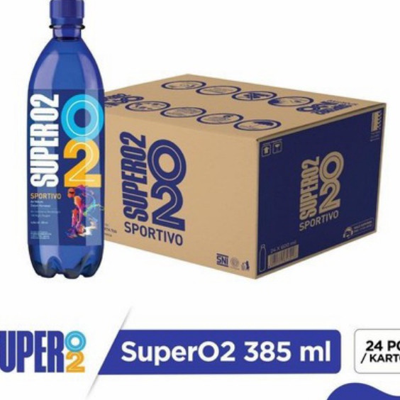 

☍☌✵❂ Air Oksigen Super O2 385 ml (24pcs) Best Produk