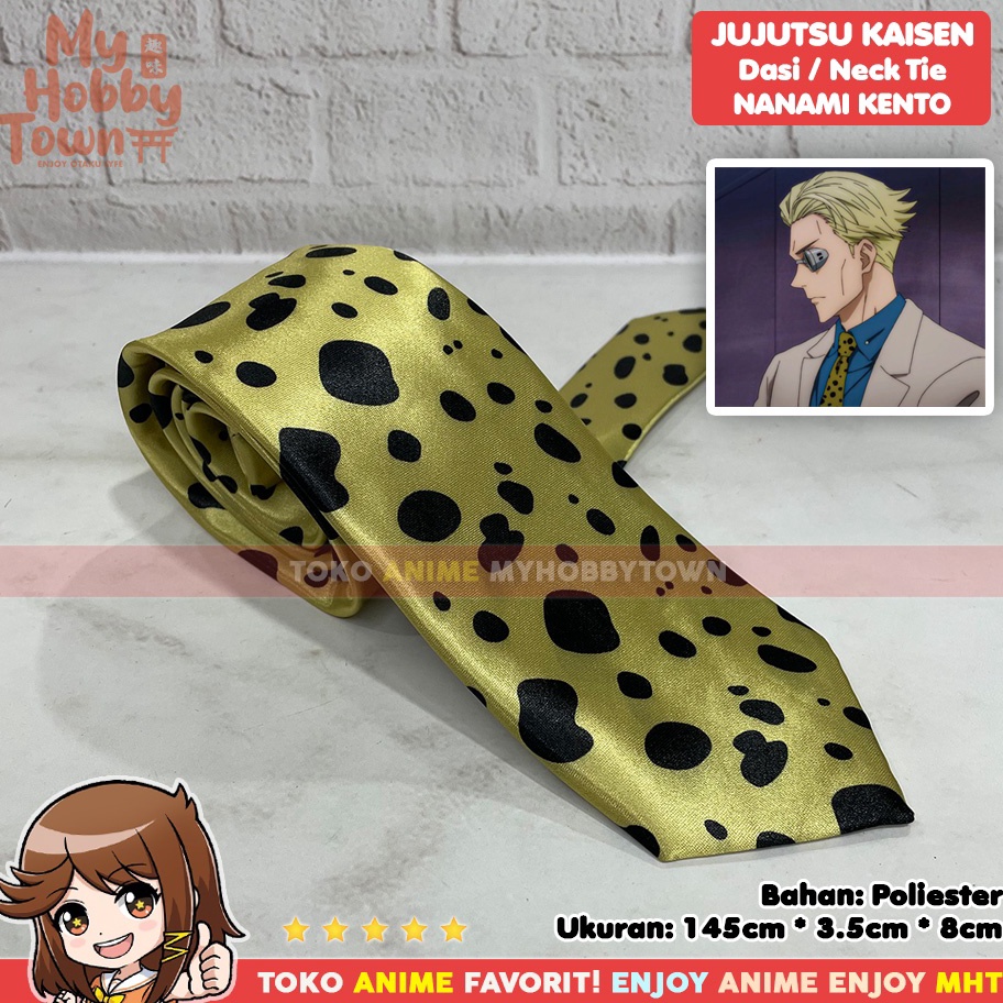 Langsung Atc.. Dasi Nanami Kento Nanamin Jujutsu Kaisen Cosplay