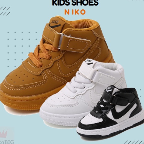 Stok Baru [Tokobig] Niko Sepatu Anak Sneaker Anak Ukuran 21-36 Usia 1-9 Tahun.