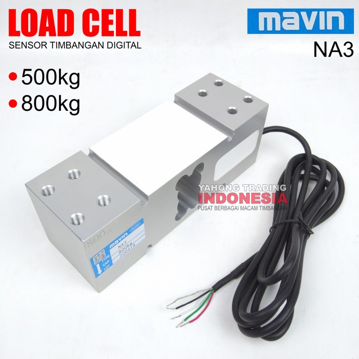 Terlaris Load Cell Loadcell Mavin Na3 500Kg 800Kg Sensor Timbangan Digital