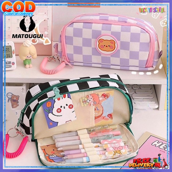 

Kotak Pensil Aesthetic Wadah Pulpen Kode Kekinian Disgrib Bagus Terbaru Tempat Pengsil Anak Laki Perempuan Disgrip Lucu Korea Aestetik Pencil Case Estetik Dosgrip Tk Sd Cowok Cewek Dusgrip Viral Murah Korean Style Kotak Matougui - Kartun Beruang Pen