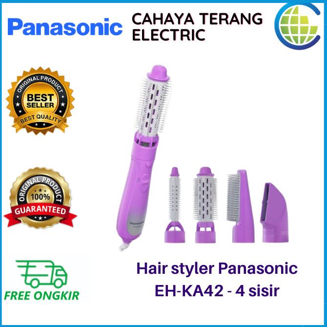 NEW Hair styler Panasonic EH-KA42-v Hair Dryer 4 sisir - 550 Watt