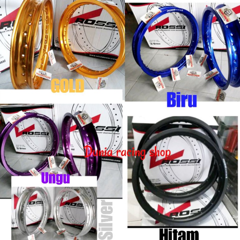 HARGA SPESIAL Velg Rossi Pelek Rossi 140 140 17 / 140 160 17 / 160 185 17 / 185 215 17 / 215 250 17 