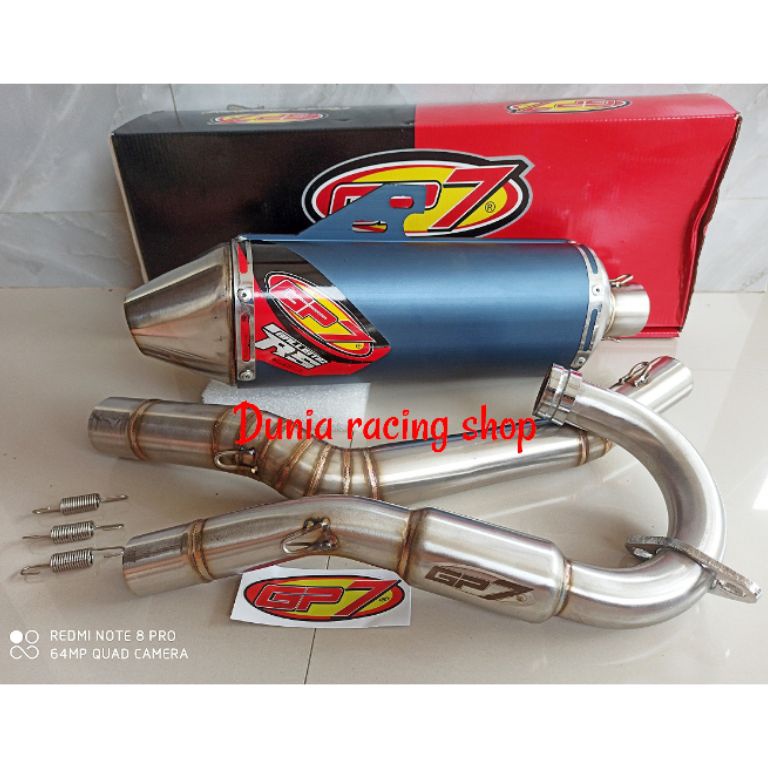 TREN TERBARU Knalpot GP7 Ballistic RS CRF 150 KLX 150 DTracker 150 Original GP7