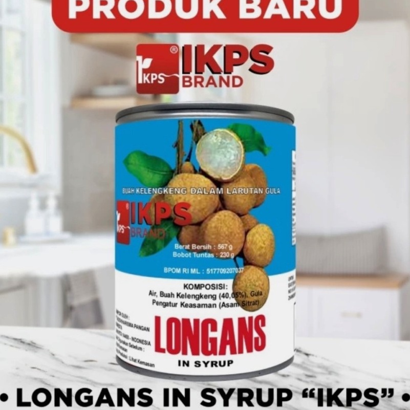

SZWT6430 MEGA SALE Longan Kaleng IKPS 567 gram / Longans in syrup / Lengkeng Impor