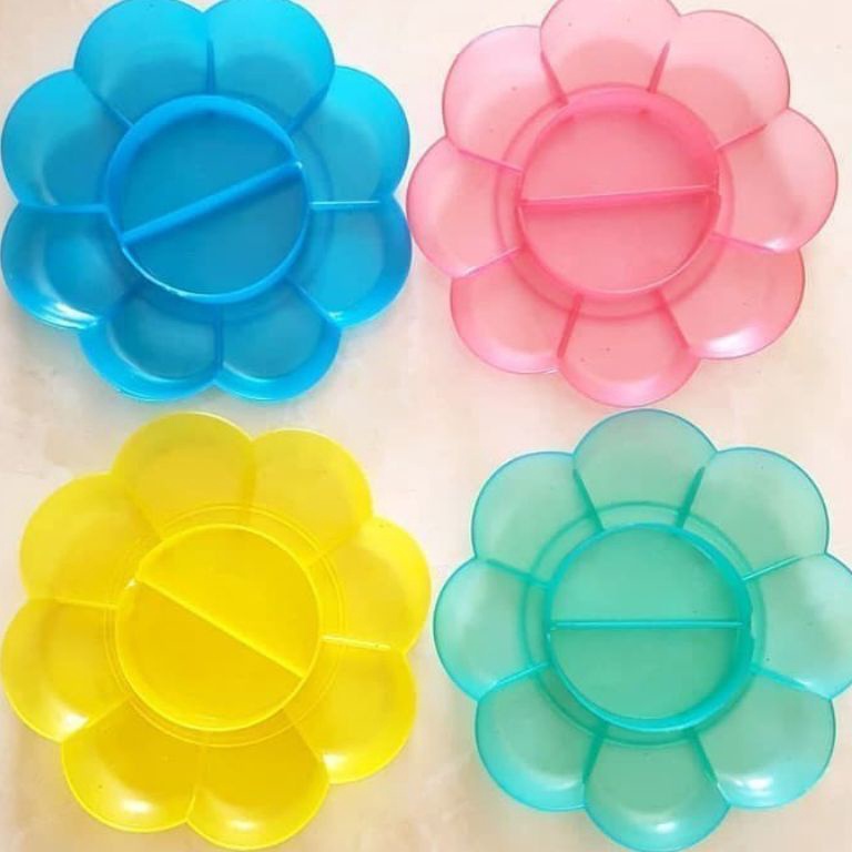 

TERLARIS Piring cat air/palet cat/tempat cat air ( 1pak/12pcs )