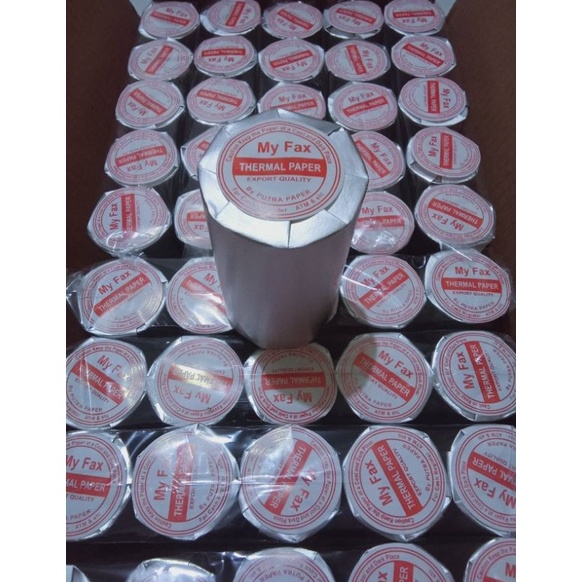 

➠ KERTAS SETRUK THERMAL UKURAN 80mm x 40mm Paket 10 roll/pcs 7kqlz