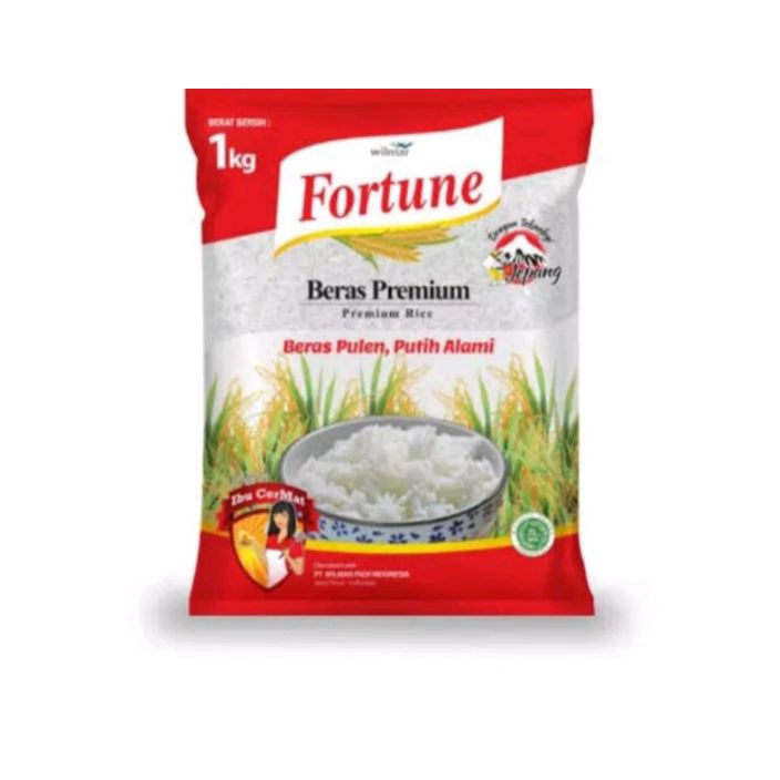 

VQJC0640 TEBUS MURAH Beras Fortune 1kg