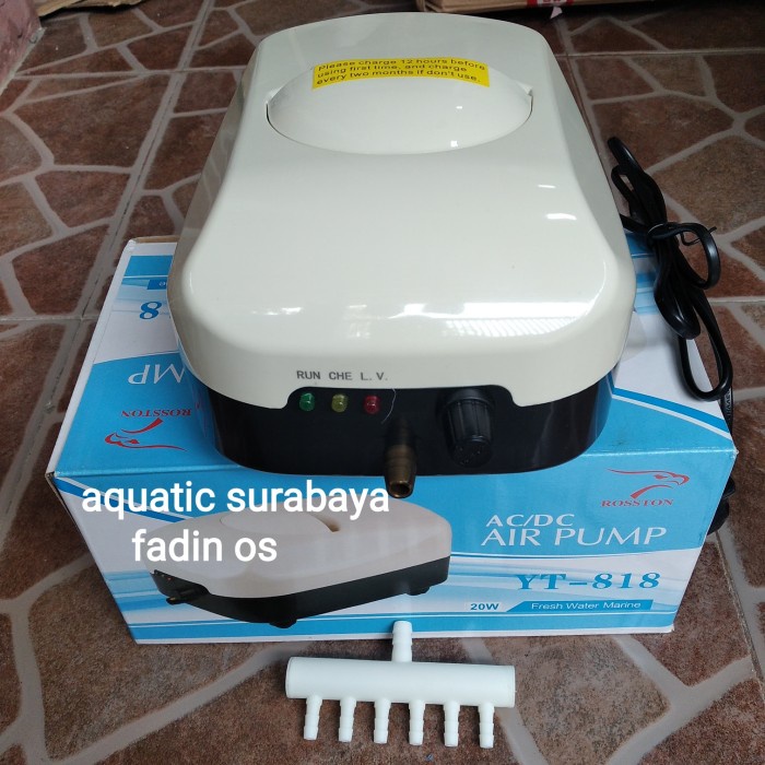 Aerator Roston YT 818 Aerator ACDC Aquarium Kolam