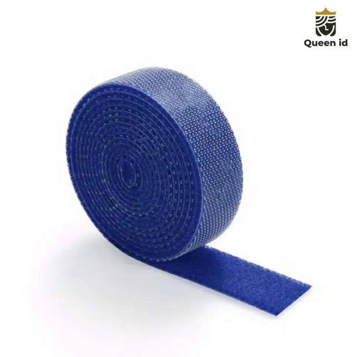 

VELCRO Pengikat Kabel 1M - Velcro Nylon Tape Roll Self adhesive