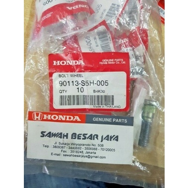 New Baut Roda Mobil Honda Brio Civic Freed Hrv Mobilio Jazz Kode Ma242