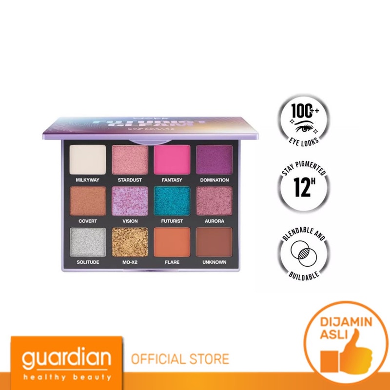 Make Over Powerstay Eye Palette-Eyeshadow Palette Futurist Gleam 1.5 Gr