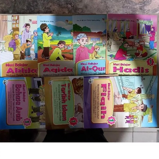 DISKON SPESIAL BUKU PAKET MDTA 1 (SETARA KELAS 3 SD / MI) KURIKULUM 2020 MDTA TERMURAH