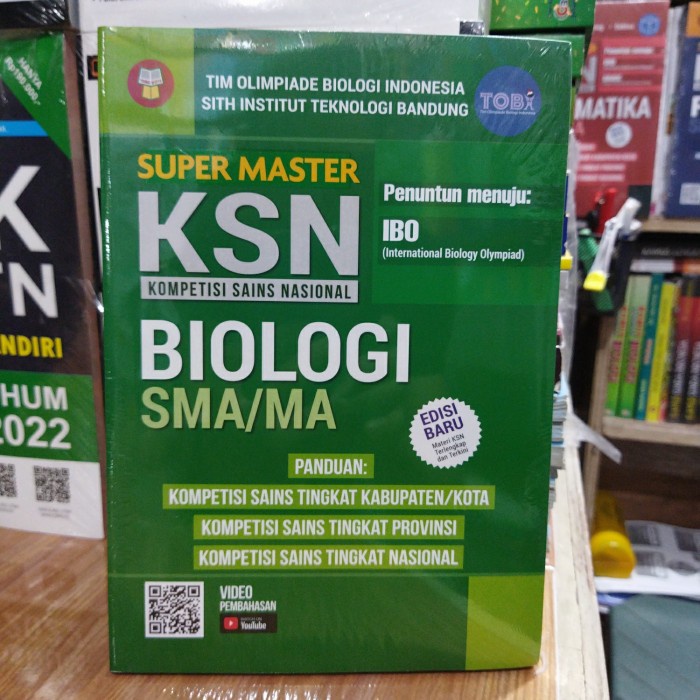 MUST HAVE BUKU KSN BIOLOGI SMA TERBARU
