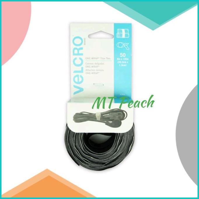 

VELCRO GET A GRIP ROLL 20.3x1.3CM 50PCS STRAPS REUSABLE TIES 8INC 20JVLZ3 perkakas