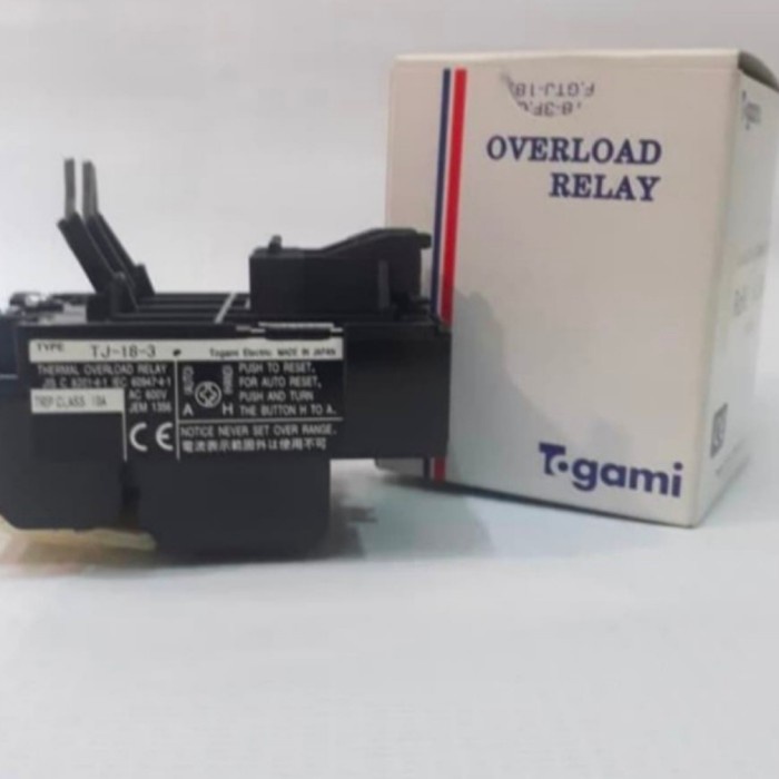 OVERLOAD TOGAMI TJ-18-3 4-6A / OVERLOAD RELAY