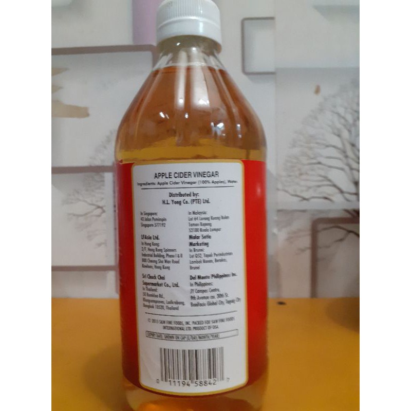 

Cuka Apel ( Cider Vinegar) 1 Botol